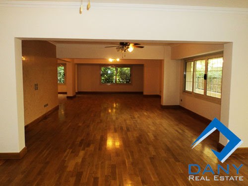 Residential Ground Floor Apartment For Rent Semi Furnished in Maadi Digla Great Cairo Egypt
